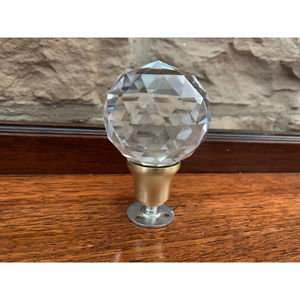 Gorgeous Glass Cut Knob Handle Pull